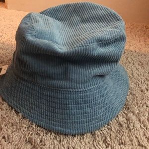 Urban Outfitters Bucket Hat Corduroy Blue